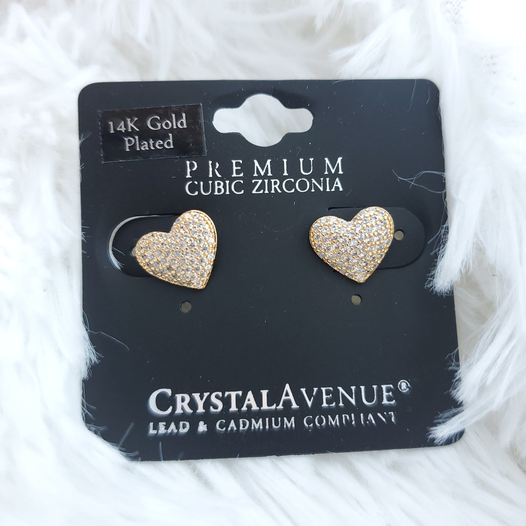 Heart Studs