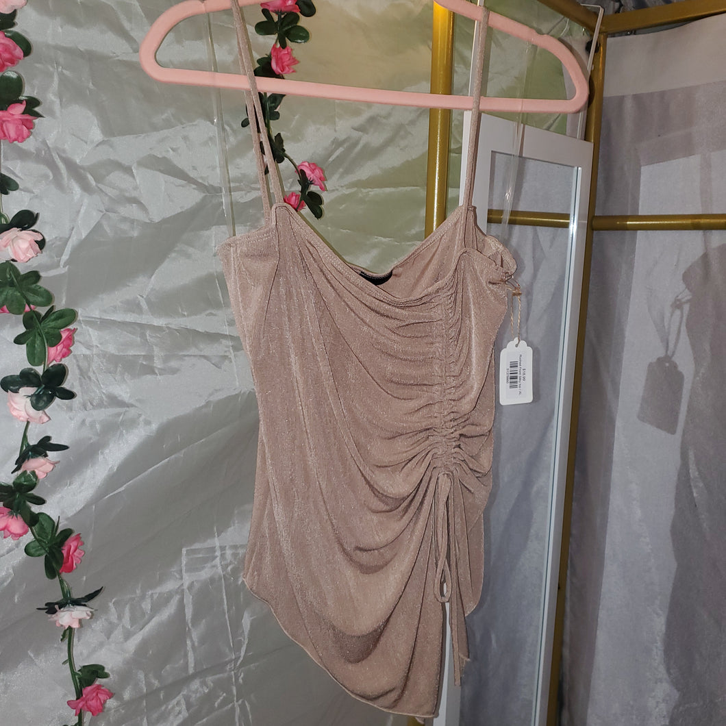 Ruched Front Silky top