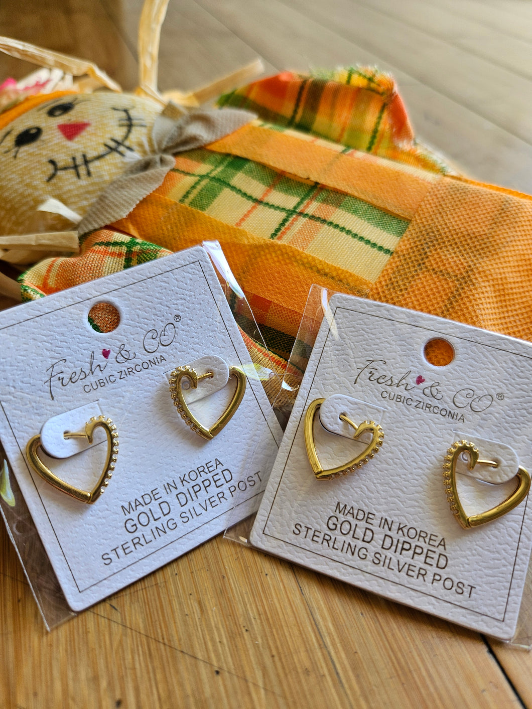 Heart of Gold Earrings