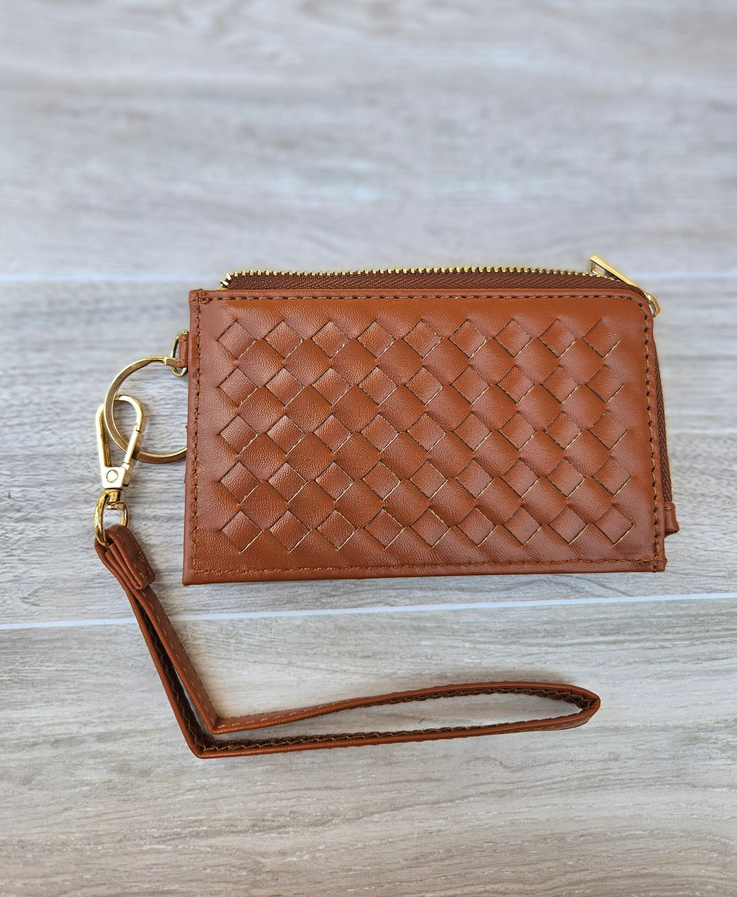 Mini Tan Wallet