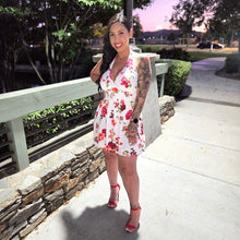 Load image into Gallery viewer, Halter Mini Dress
