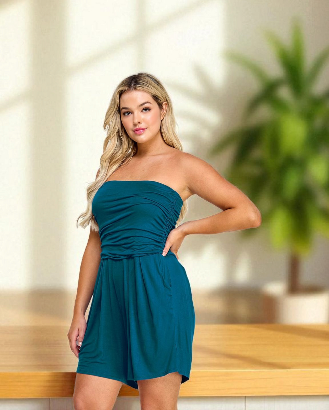 Summer Ready Romper Plus