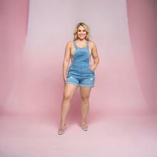 Load image into Gallery viewer, Distressed Overalls (Plus)
