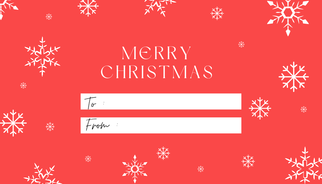 Christmas Gift Card