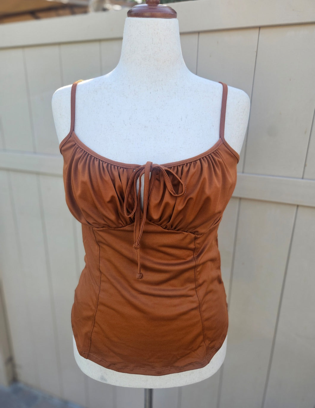 Silk Ruched Top
