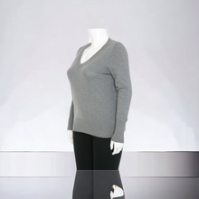 Load image into Gallery viewer, Grey V Neck Top
