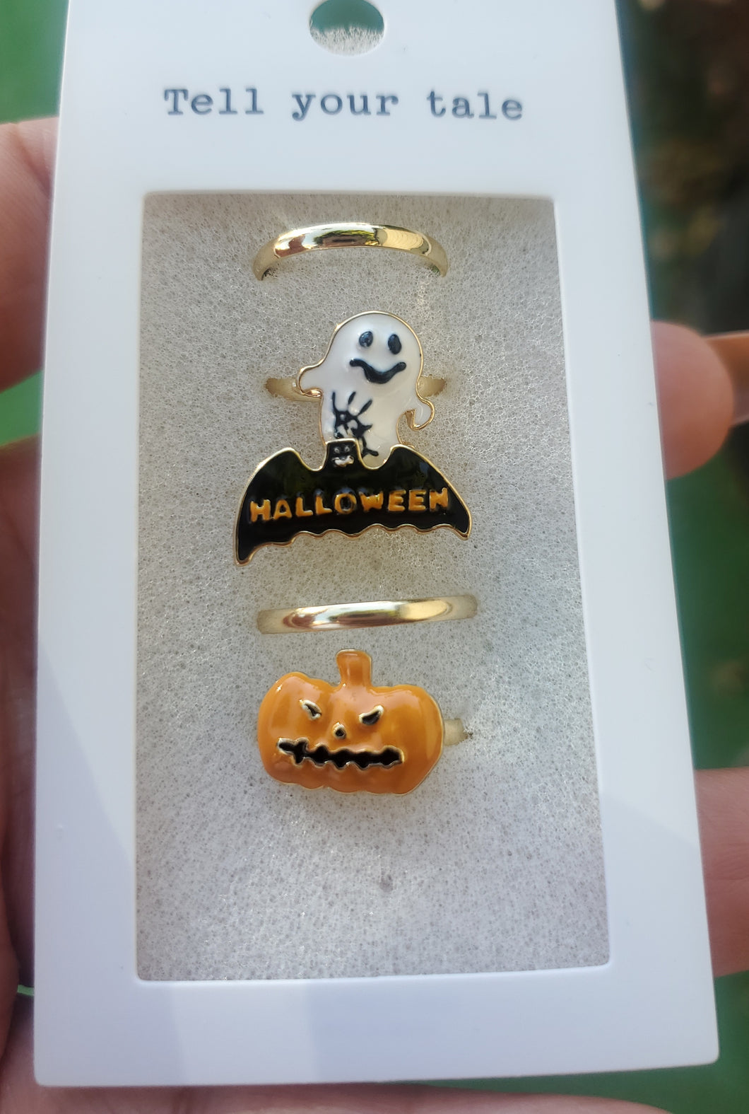 Holloween Ring Set