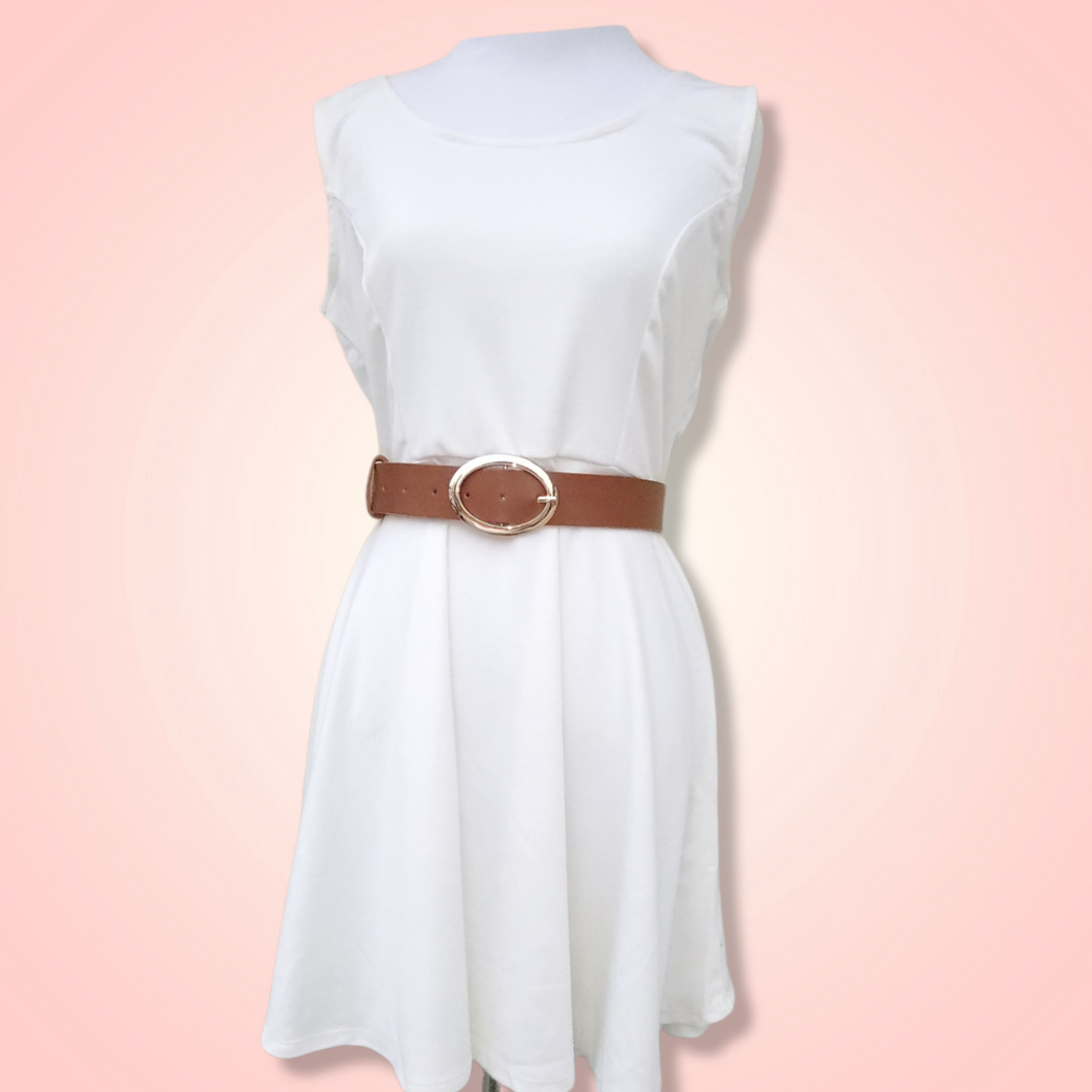 Chic Tan Belt