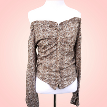 Load image into Gallery viewer, Corset top Long sleeve
