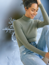 Load image into Gallery viewer, Ribbed Turtleneck
